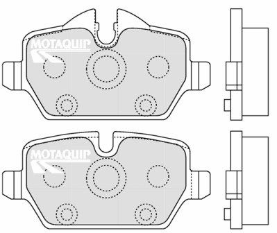 MOTAQUIP Piduriklotsi komplekt,ketaspidur LVXL1278