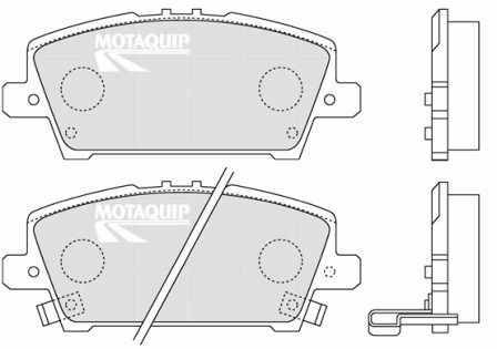 MOTAQUIP Piduriklotsi komplekt,ketaspidur LVXL1295