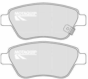 MOTAQUIP Комплект тормозных колодок, дисковый тормоз LVXL1320