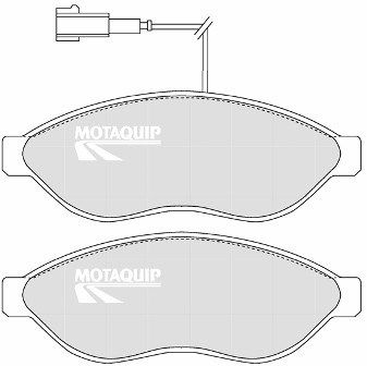 MOTAQUIP Комплект тормозных колодок, дисковый тормоз LVXL1337