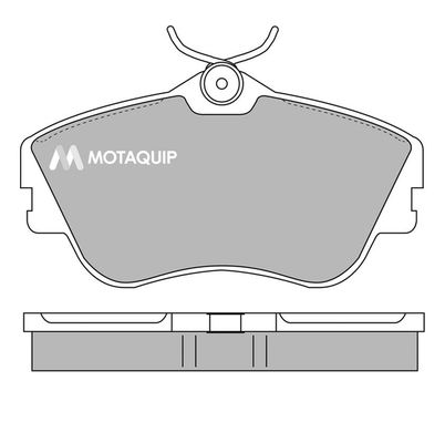 MOTAQUIP Piduriklotsi komplekt,ketaspidur LVXL135