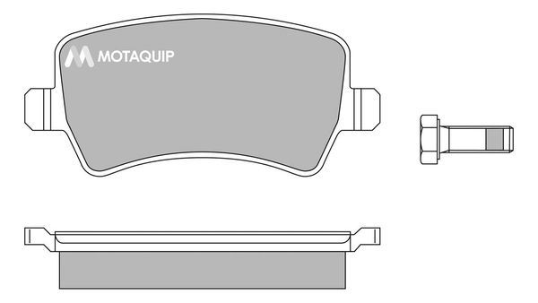 MOTAQUIP Piduriklotsi komplekt,ketaspidur LVXL1356