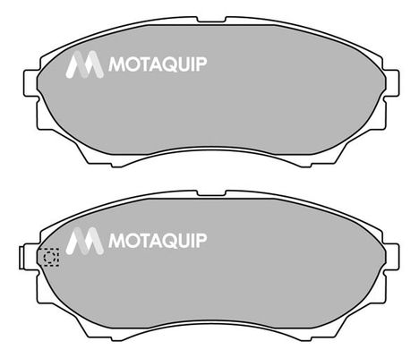 MOTAQUIP Комплект тормозных колодок, дисковый тормоз LVXL1359