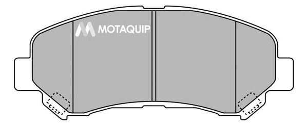 MOTAQUIP Piduriklotsi komplekt,ketaspidur LVXL1360