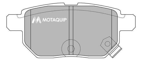 MOTAQUIP Комплект тормозных колодок, дисковый тормоз LVXL1363
