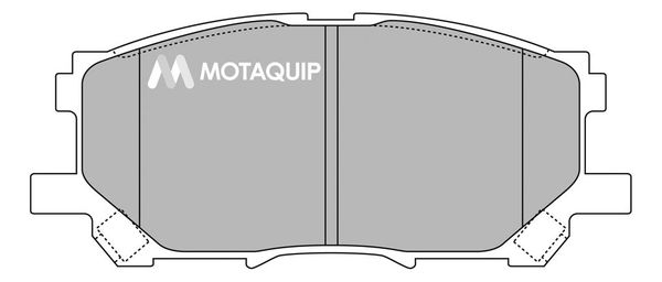 MOTAQUIP Комплект тормозных колодок, дисковый тормоз LVXL1366