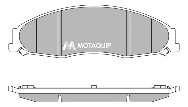 MOTAQUIP Комплект тормозных колодок, дисковый тормоз LVXL1376