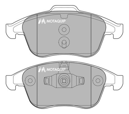 MOTAQUIP Комплект тормозных колодок, дисковый тормоз LVXL1396