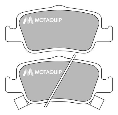 MOTAQUIP Комплект тормозных колодок, дисковый тормоз LVXL1406