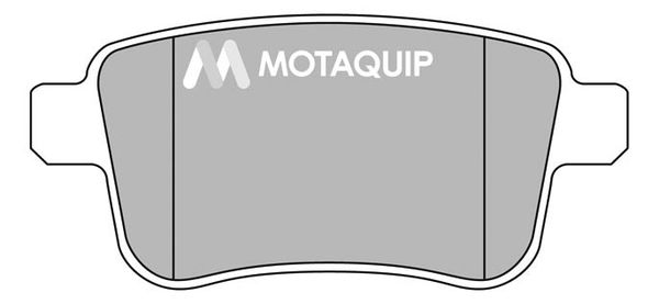 MOTAQUIP Комплект тормозных колодок, дисковый тормоз LVXL1417