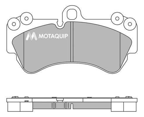 MOTAQUIP Комплект тормозных колодок, дисковый тормоз LVXL1438