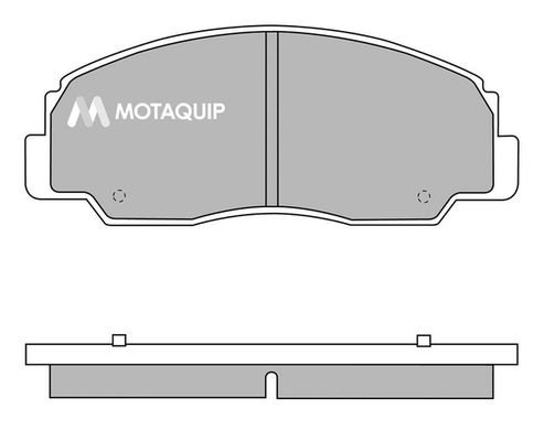 MOTAQUIP Комплект тормозных колодок, дисковый тормоз LVXL147