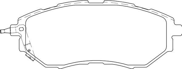 MOTAQUIP Комплект тормозных колодок, дисковый тормоз LVXL1647