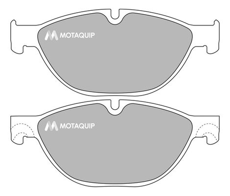 MOTAQUIP Комплект тормозных колодок, дисковый тормоз LVXL1666