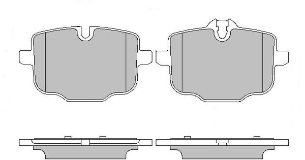 MOTAQUIP Комплект тормозных колодок, дисковый тормоз LVXL1685