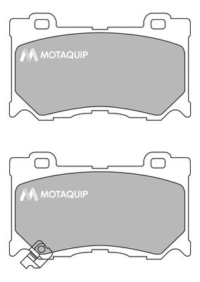 MOTAQUIP Piduriklotsi komplekt,ketaspidur LVXL1691