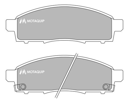 MOTAQUIP Комплект тормозных колодок, дисковый тормоз LVXL1695