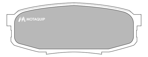 MOTAQUIP Комплект тормозных колодок, дисковый тормоз LVXL1702