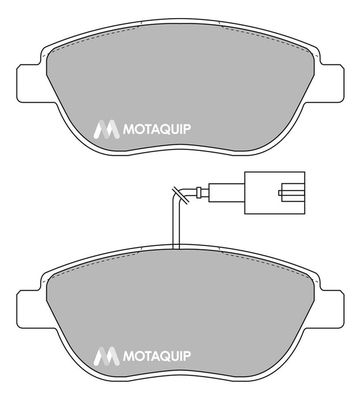 MOTAQUIP Комплект тормозных колодок, дисковый тормоз LVXL1719