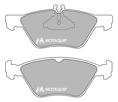 MOTAQUIP Комплект тормозных колодок, дисковый тормоз LVXL179