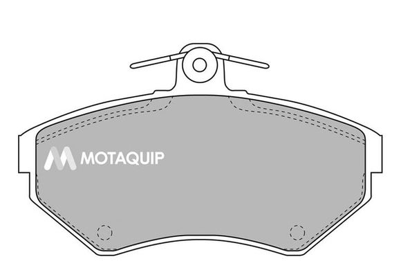 MOTAQUIP Piduriklotsi komplekt,ketaspidur LVXL215