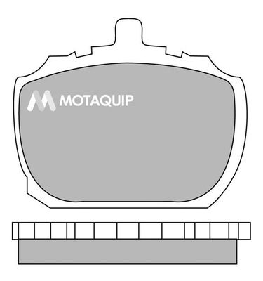 MOTAQUIP Комплект тормозных колодок, дисковый тормоз LVXL224