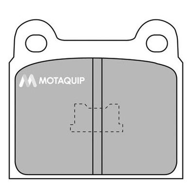 MOTAQUIP Комплект тормозных колодок, дисковый тормоз LVXL246