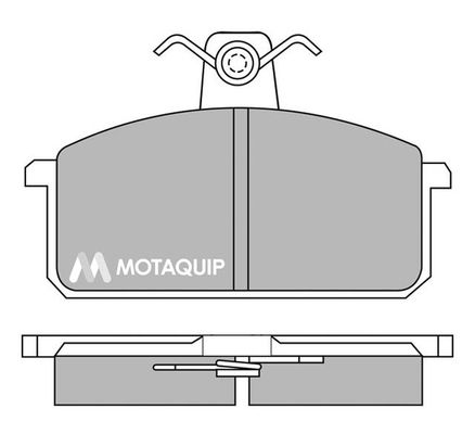 MOTAQUIP Комплект тормозных колодок, дисковый тормоз LVXL278
