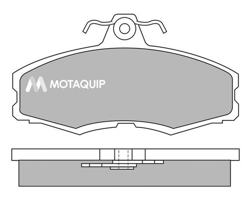MOTAQUIP Комплект тормозных колодок, дисковый тормоз LVXL306