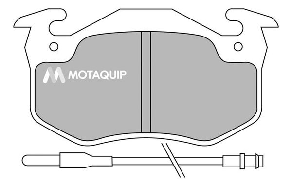 MOTAQUIP Piduriklotsi komplekt,ketaspidur LVXL370