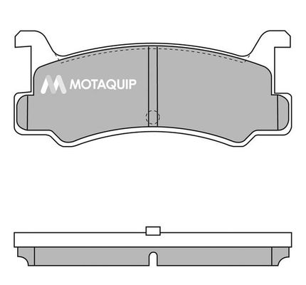 MOTAQUIP Комплект тормозных колодок, дисковый тормоз LVXL384