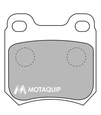 MOTAQUIP Комплект тормозных колодок, дисковый тормоз LVXL502