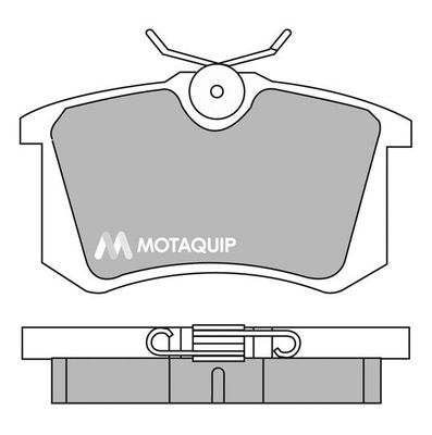 MOTAQUIP Комплект тормозных колодок, дисковый тормоз LVXL504