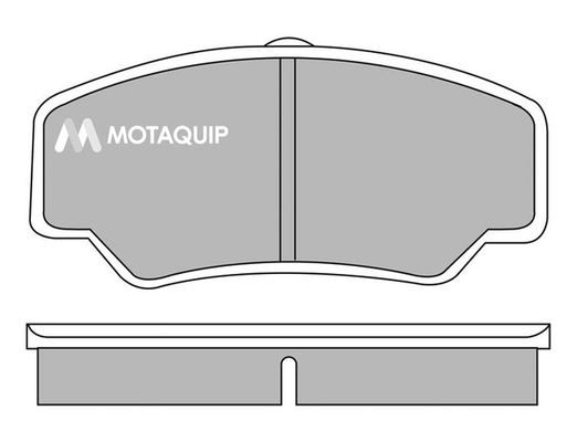 MOTAQUIP Piduriklotsi komplekt,ketaspidur LVXL505