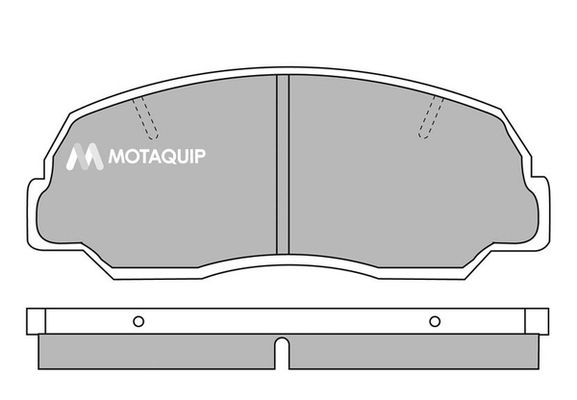 MOTAQUIP Комплект тормозных колодок, дисковый тормоз LVXL584