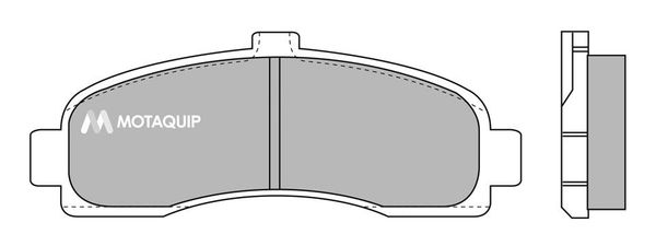 MOTAQUIP Piduriklotsi komplekt,ketaspidur LVXL664