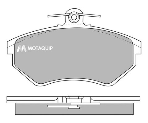 MOTAQUIP Piduriklotsi komplekt,ketaspidur LVXL690