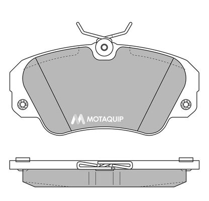 MOTAQUIP Комплект тормозных колодок, дисковый тормоз LVXL692