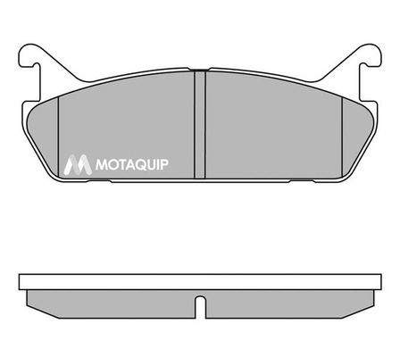 MOTAQUIP Комплект тормозных колодок, дисковый тормоз LVXL704