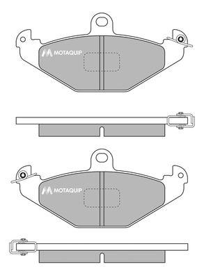 MOTAQUIP Piduriklotsi komplekt,ketaspidur LVXL729