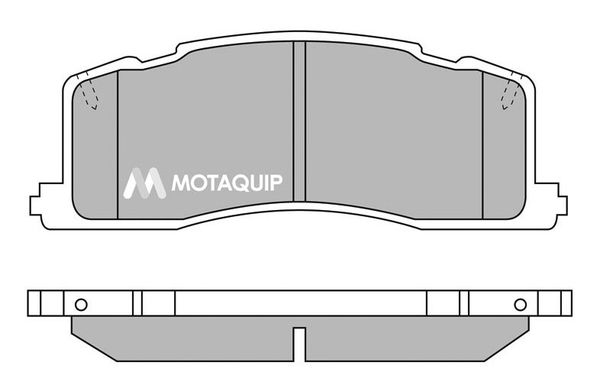 MOTAQUIP Комплект тормозных колодок, дисковый тормоз LVXL773