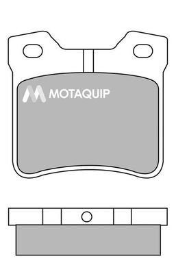 MOTAQUIP Комплект тормозных колодок, дисковый тормоз LVXL984