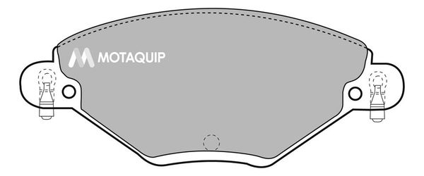 MOTAQUIP Комплект тормозных колодок, дисковый тормоз LVXL992