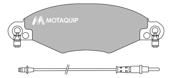MOTAQUIP Piduriklotsi komplekt,ketaspidur LVXL993