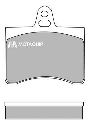 MOTAQUIP Piduriklotsi komplekt,ketaspidur LVXL994