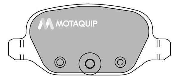 MOTAQUIP Комплект тормозных колодок, дисковый тормоз LVXL995