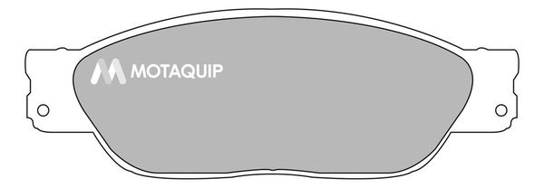 MOTAQUIP Комплект тормозных колодок, дисковый тормоз LVXL999