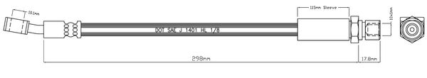 MOTAQUIP Pidurivoolik VBH1023