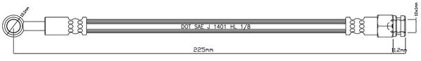 MOTAQUIP Pidurivoolik VBH1112