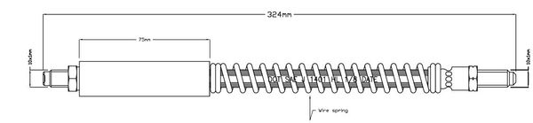 MOTAQUIP Pidurivoolik VBH222